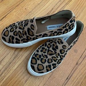 Steve Madden Leopard Print Platform Sneakers